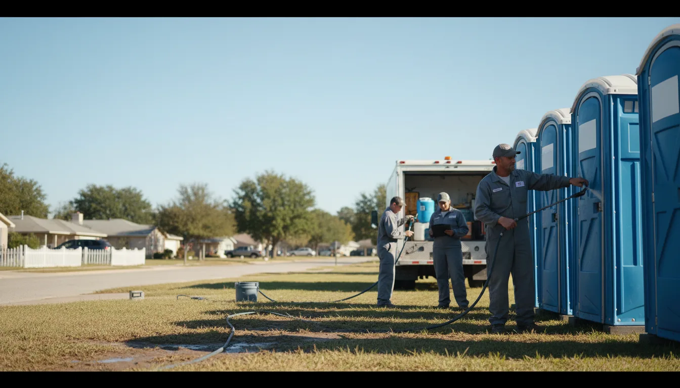 Long-Term Portable Toilet Rental in Tripoli, IA near me